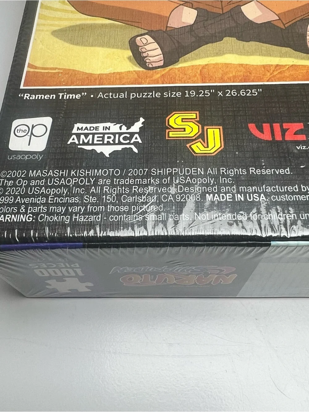 Naruto Shippuden 1000-Piece Puzzle — Orange & Yellow Naruto ‘Ramen Time’